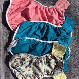 Colorful Kids Cloth Diaper Set